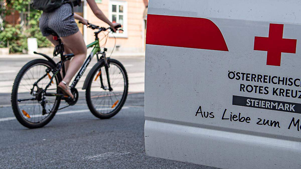 Wieder Unfall mit einem Fahrrad