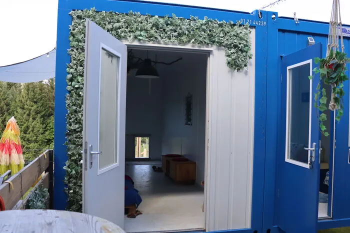 Drei neue Container gibt es jetzt in der Tierpension