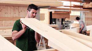 Holz in allen Lebenslagen: Der natürliche Baustoff wird in allen Bereichen des Hauses gerne verwendet 