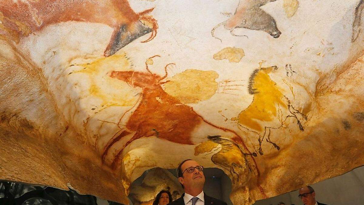 Präsident François Hollande hat die Höhle bereits besucht