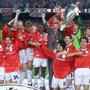 Manchester United krönte sich 1999 als erster „Nicht-Champion“ Sieger der Champions League