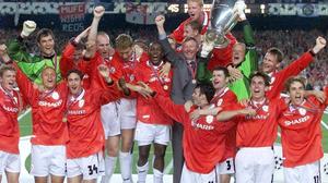 Manchester United krönte sich 1999 als erster „Nicht-Champion“ Sieger der Champions League