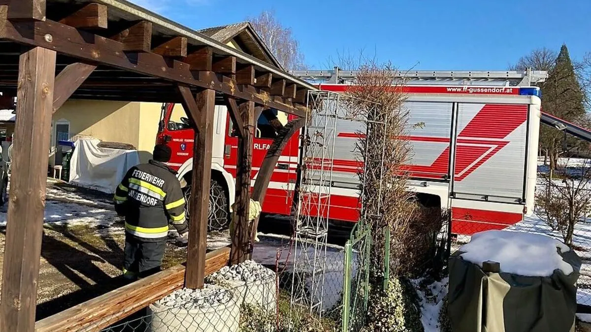 Nach 45 Minuten war der Einsatz beendet