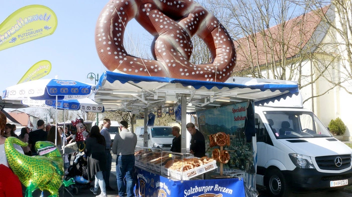 Bei Kaiserwetter zog der traditionelle Patrizimarkt...