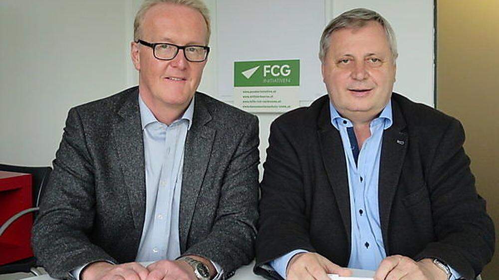 Franz Gosch und Franz Haberl (FCG)