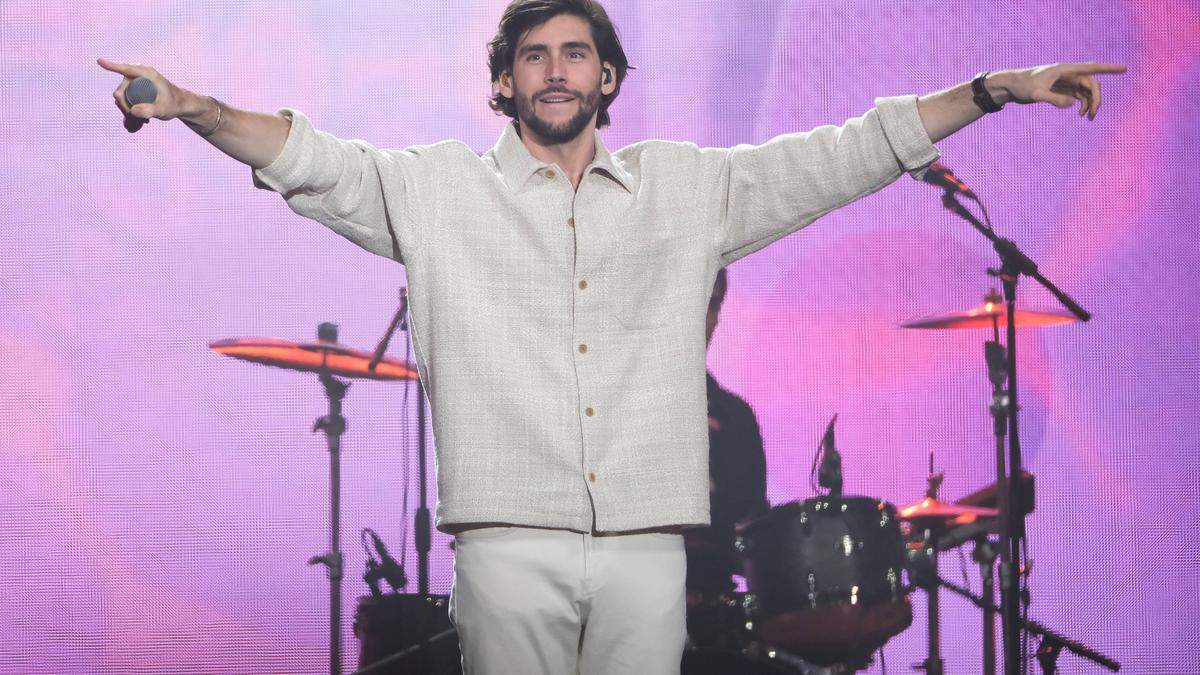 Alvaro Soler tritt am Freitag in St. Georgen am Längsee auf