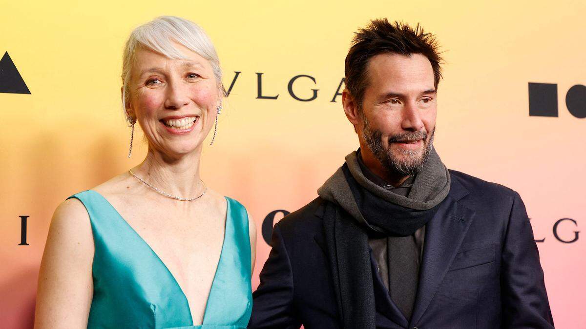 Keanu Reeves und seine Partnerin Alexandra Grant zeigen sich nur selten zusammen auf dem roten Teppich