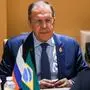 DENPASAR, BALI, INDONESIA - JULY 8, 2022: Russia s Foreign Minister Sergei Lavrov attends a bilateral meeting with his B
