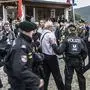 Sieben Festnahmen und neun Anzeigen nach dem Verbotsgesetz gab es beim Kroatentreffen 2018