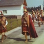 Römer beim Umzug 1972 in Bad Mitterndorf: Schon aus der Römerzeit ist eine Heilquelle überliefert
