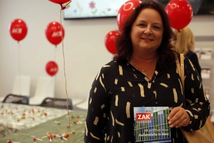 Tanja Hierzberger, Betriebsrätin im LKH Weiz: "Die Arbeiterkammer leistet bedeutende Arbeit und braucht hierfür eine entsprechende Infrastruktur."