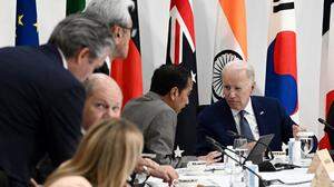 Bei großen internationalen Treffen ist es so gut wie immer Joe Biden, der den Takt vorgibt.
