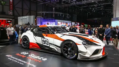 Am Genfer Autosalon wurde der Toyota Supra erstmals als seriennahe Studie gezeigt 