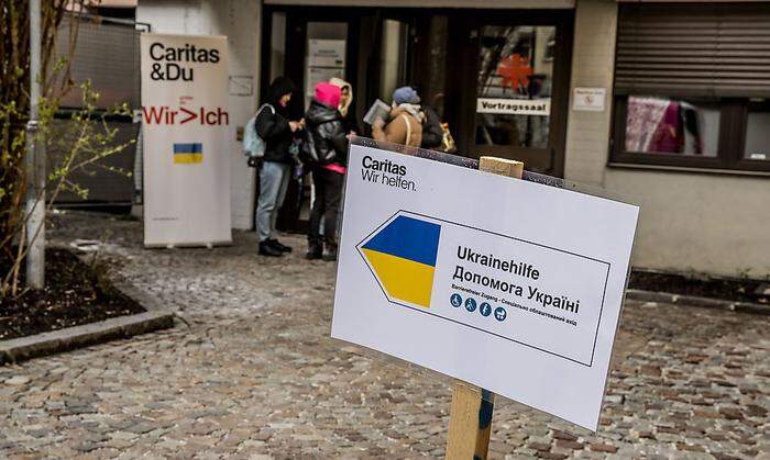 Die Nachfrage nach der Ukrainehilfe der Caritas ist groß