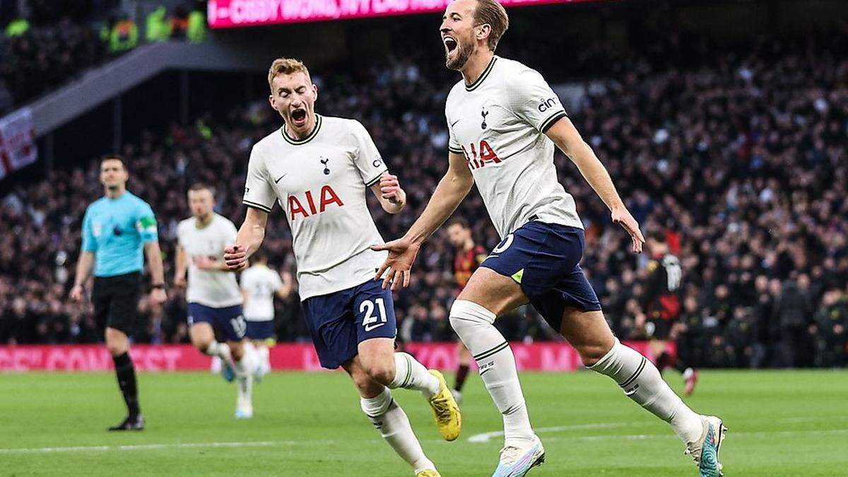 Harry Kane avancierte zum Matchwinner.