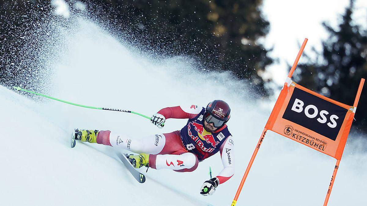 Daniel Hemetsberger in Kitzbühel