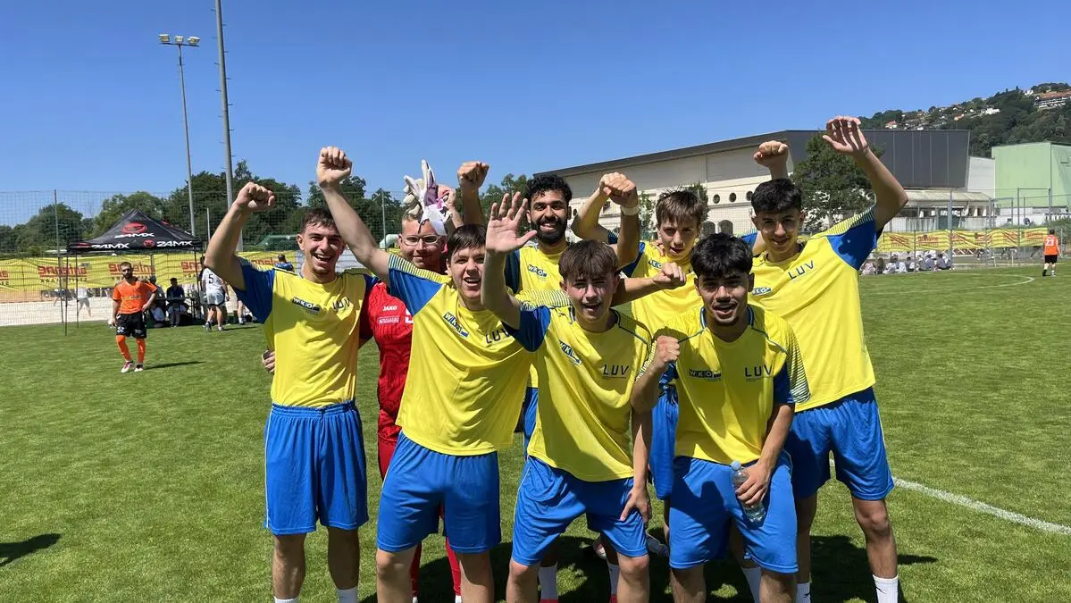 22 Teams spielten im Fußballturnier – die Voitsberger schafften es aufs Stockerl