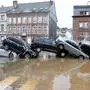 Nach der Flut in der belgischen Stadt Verviers