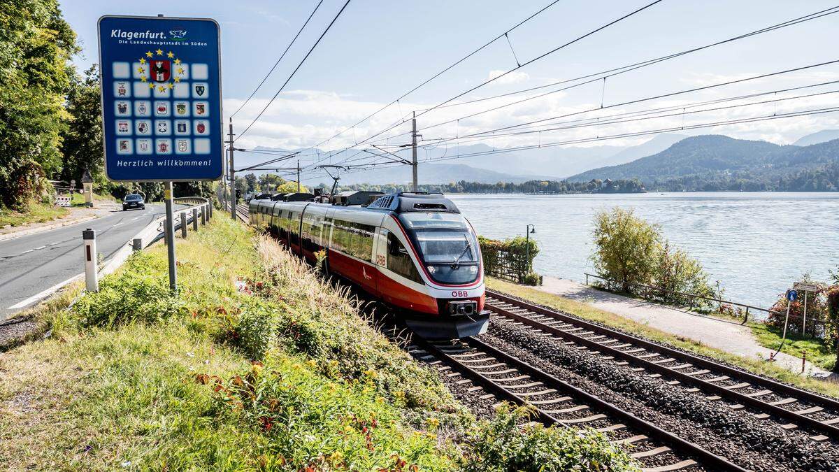 Neue Lärmschutzwände werden zwischen Klagenfurt und Pörtschach errichtet