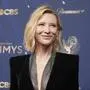 Cate Blanchett arrives at the 77th Primetime Emmy Awards on Sunday, Sept. 14, 2025, at the Peacock Theater in Los Angeles. (AP Photo/Jae C. Hong)