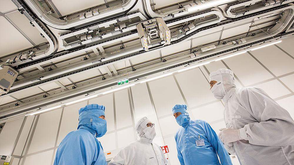 Infineon investiert am Standort Villach weitere 40 Millionen Euro. 350 neue Arbeitsplätze werden geschaffen	  