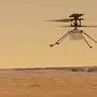 Der Mini-Hubschrauber "Ingenuity" war an Bord des Rovers "Perseverance"