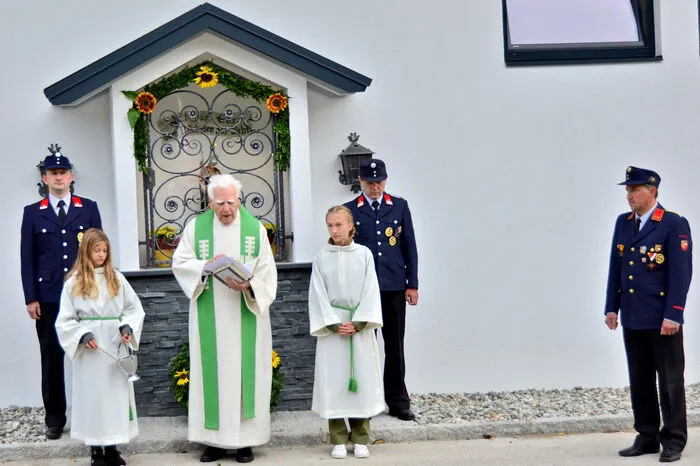 Das neue Rüsthaus wurde gesegnet.