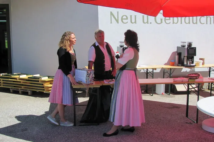Letzte Vorbereitungen vor dem großen Ansturm...