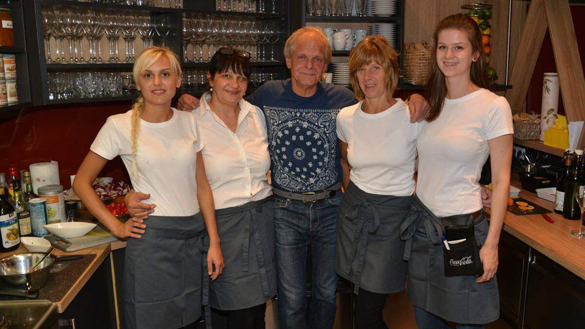 Archivfoto: Das Team des Bistros „Zum Thunfisch“