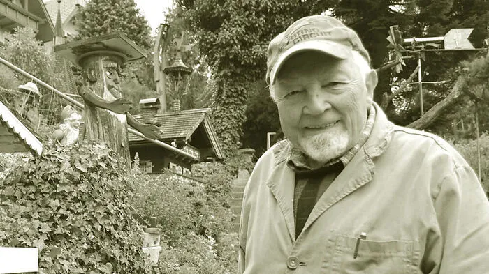 Fritz Wiedner baute die Wasserspiele Waldbach auf