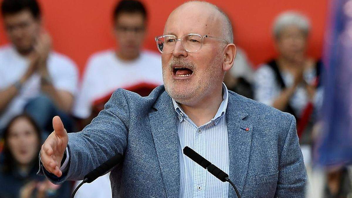 Wahlsieg in seiner Heimat für den europäischen SP-Spitzenkandidaten Frans Timmermans