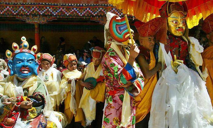 Traditionelle Tänze in Ladhak
