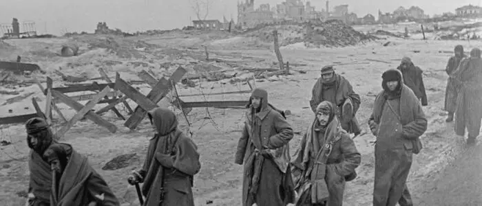 Kriegsgefangene in Stalingrad