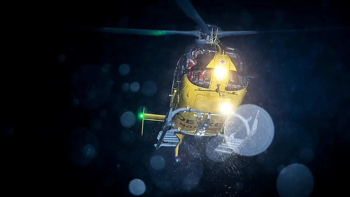 Auch ein Hubschrauber des ÖAMTC stand im Einsatz    (Sujetfoto)