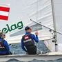 Rosa Donner/Sebastian Silvon segelten bei der U21-EM zur Bronzemedaille