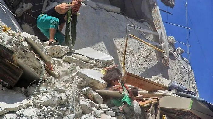 Eines der Mädchen, die fünfjährige Riham al-Abdullah, starb kurz nach der Aufnahme
