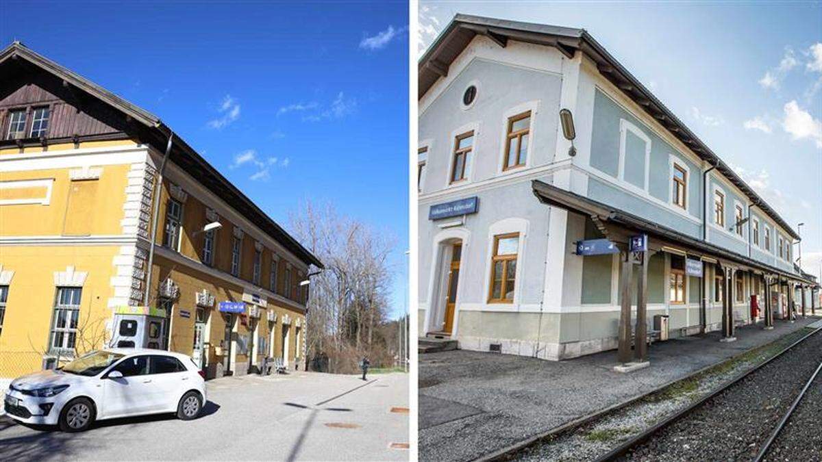 Die Bahnhöfe Tainach-Stein und Kühnsdorf haben ausgedient