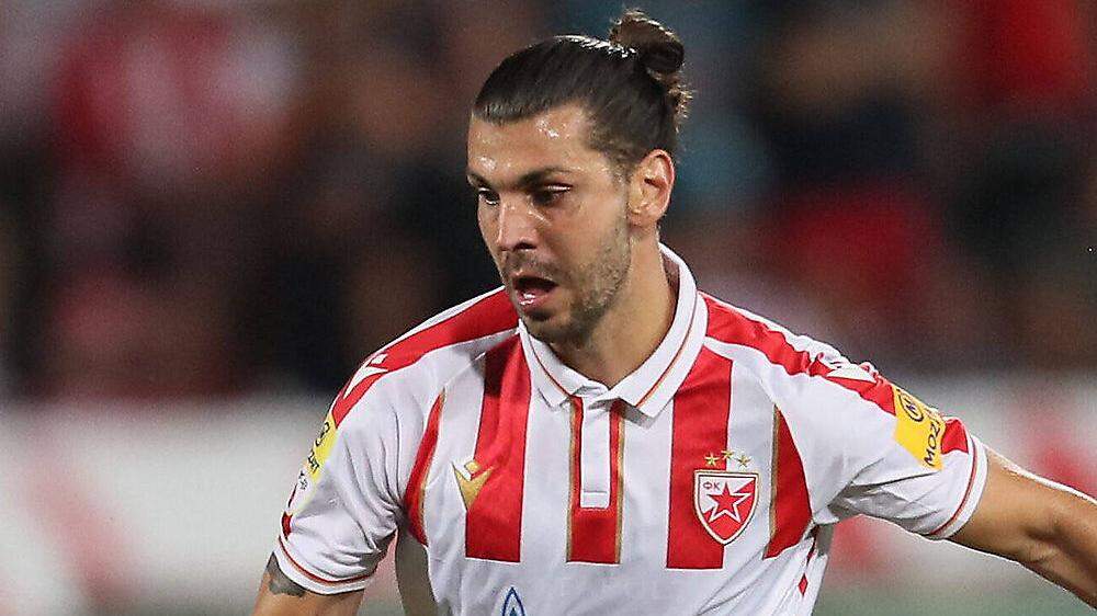 Aleksandar Dragovic  fehlt mit Roter Stern Belgrad nur noch ein Erfolg