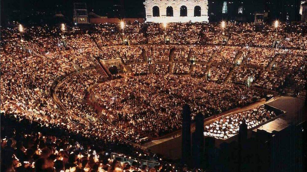 Nur 3000 Besucher pro Konzert sollen heuer die Arena von Verona betreten dürfen