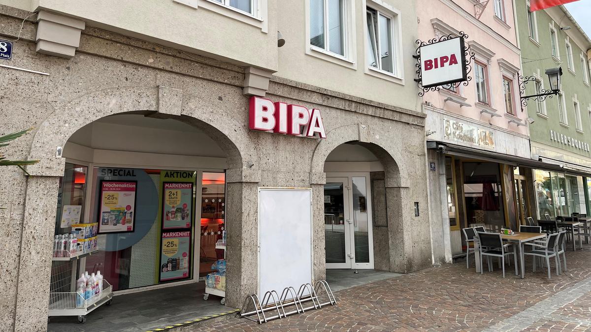 Der Bipa am Unteren Platz schließt schon in drei Wochen