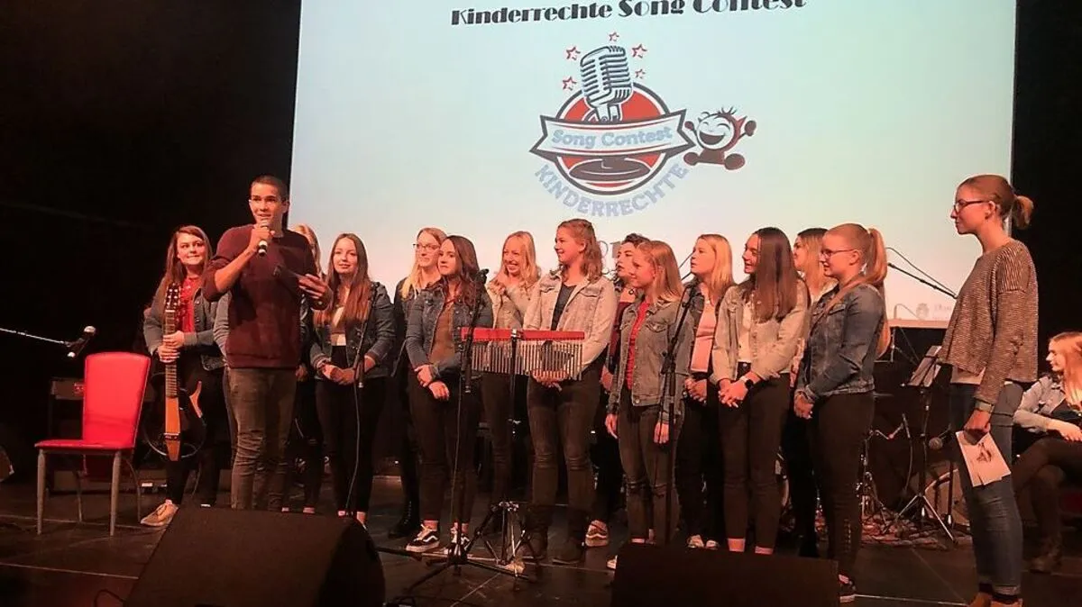 Schon letztes Jahr war Kinderrechte Song Contest ein voller Erfolg.