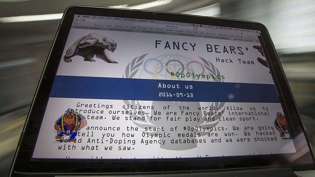 Die Cyber-Gruppe nenne sich &quot;Fancy Bear&quot;