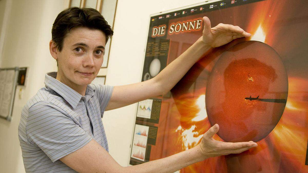 Astrid Veronig vom Institut für Physik der Universität Graz hat die Vorgänge auf der Sonne seit vielen Jahren im Visier (Archivbild)