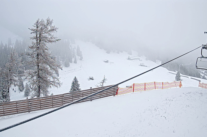 Aktuelle Aufnahmen vom Skigebiet Niederalpl.