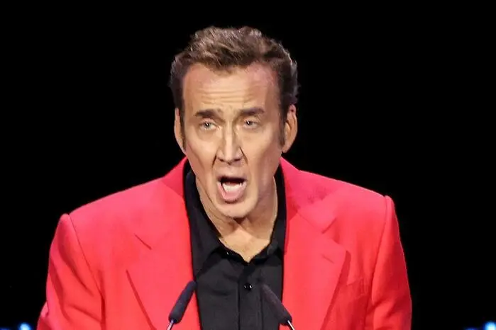 Filmstar Nicolas Cage