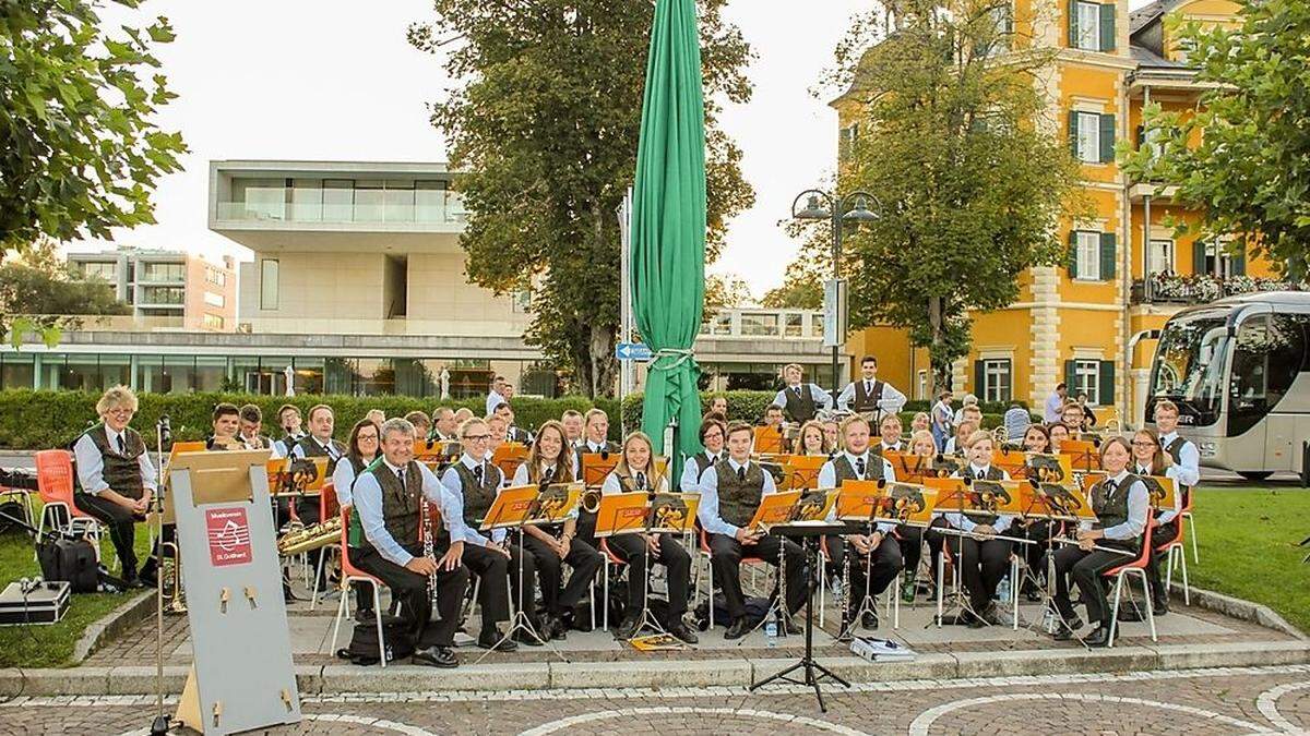 Mühlviertler Musikverein St. Gotthard war zu Gast in Velden