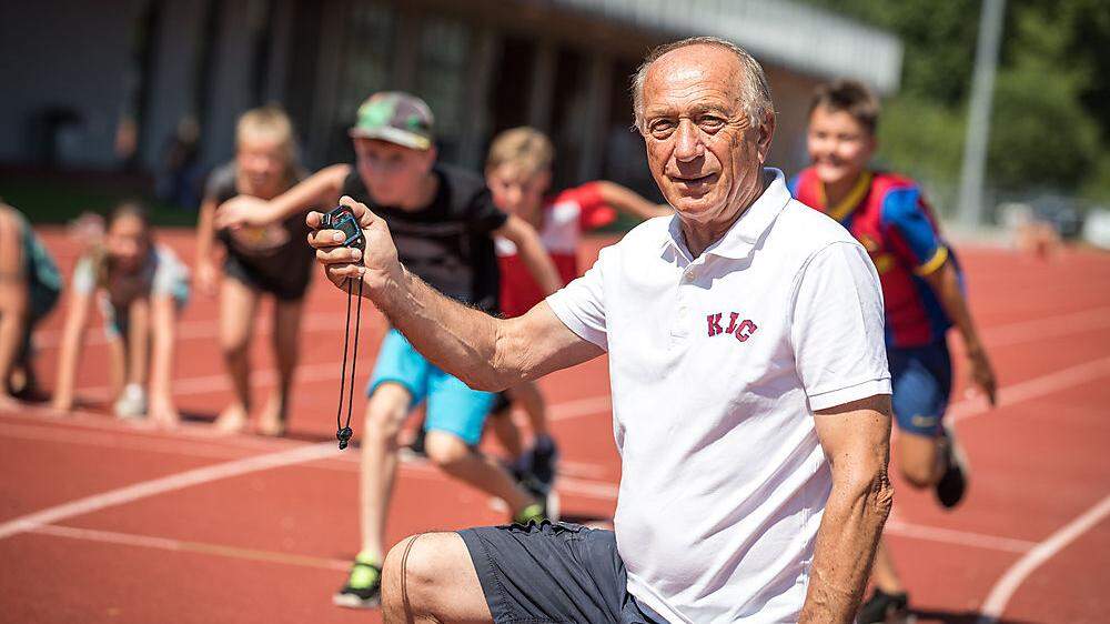 Robert Kropiunik rief vor 40 Jahren die Talenteshow des Klagenfurter Leichtathletikclubs ins Leben