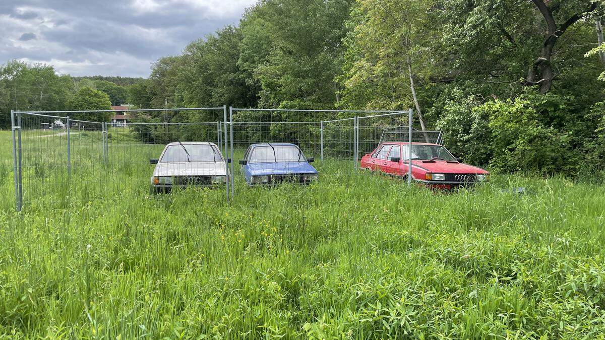 Sukzessive haben sich die Autos vermehrt: Zuerst war eins, dann zwei, am Ende drei