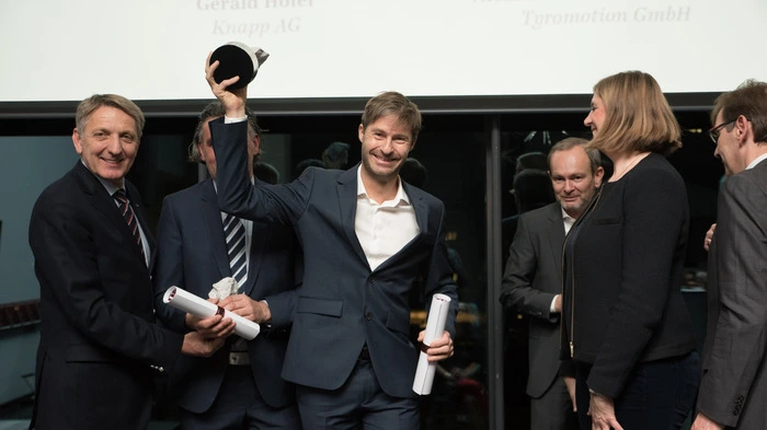 Am Campus02 in Graz ging die Gala "Top of Styria" über die Bühne. Preisträger Alexander Kollreider von Tyromotion wurde in der Kategorie "Innovation" ausgezeichnet.