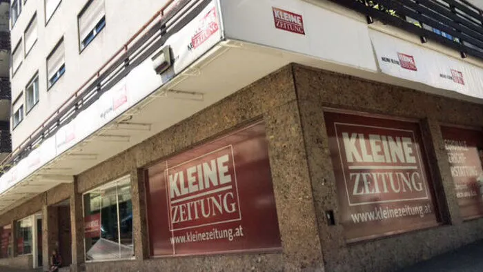 Das Büro der Kleinen Zeitung Villach in der Freihausgasse